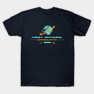 Graduate  High School Planet Graduate T-Shirt